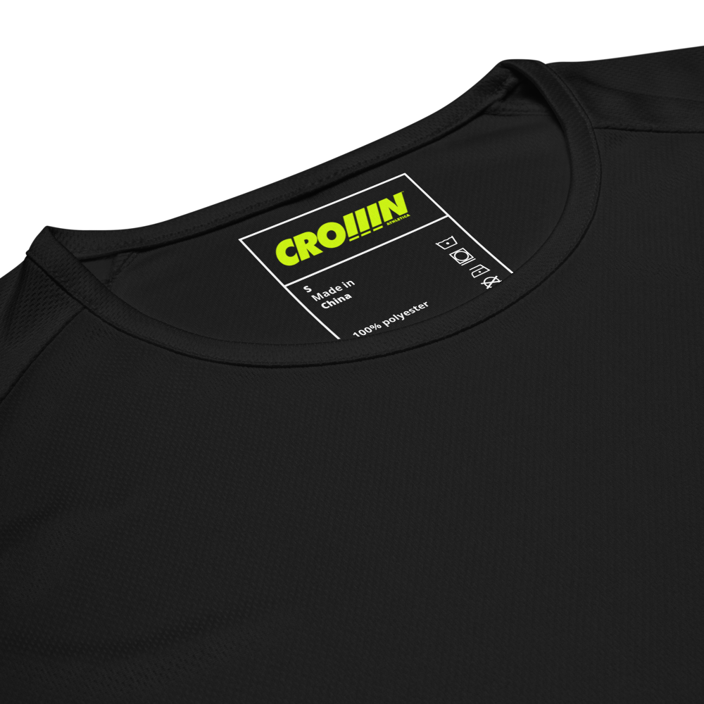 CROWN ATHLETICA /// Logo Shirt (BLACK)