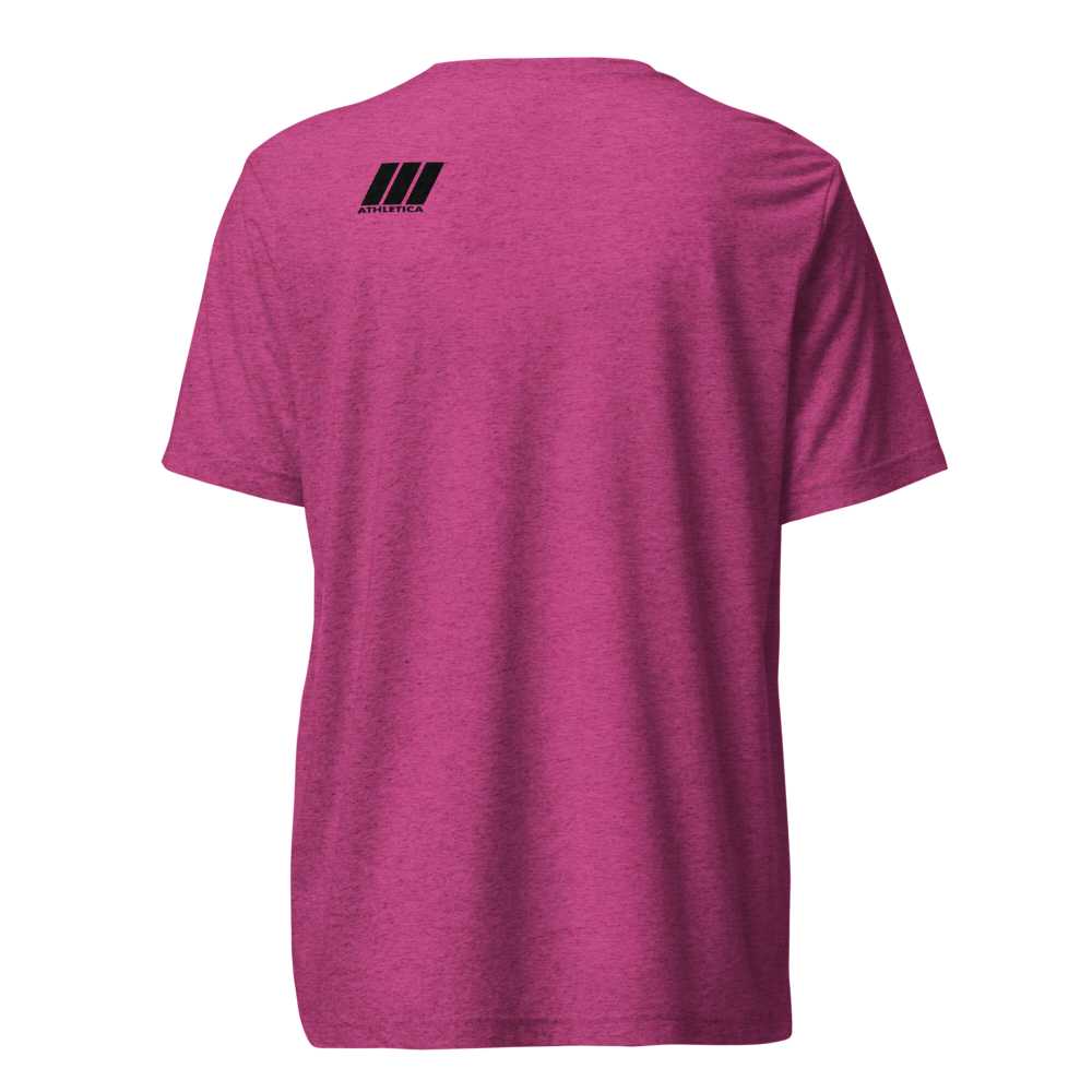 CROWN ATHLETICA /// Cross-chest Logo Shirt (PINK)
