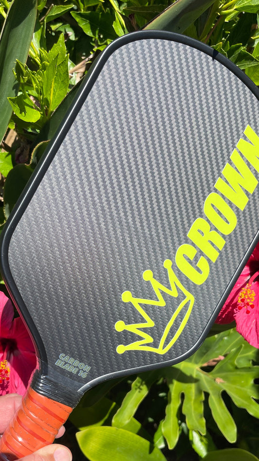 Look No Further: Carbon Blade Pickleball Paddles by CROWN PICKLEBALL