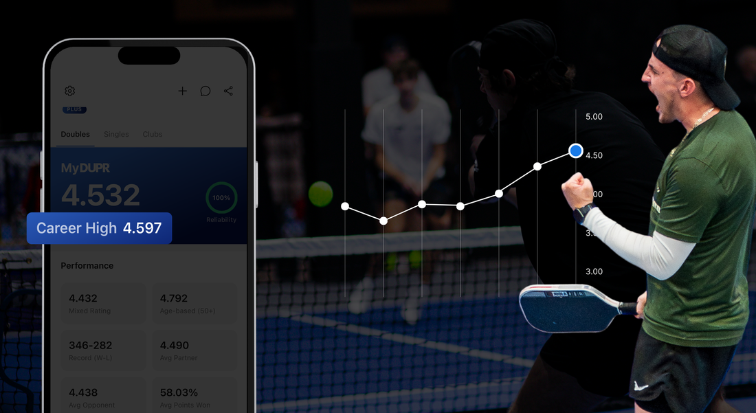 DUPR Drops New Features Designed to Bring Transparency to Your Rating