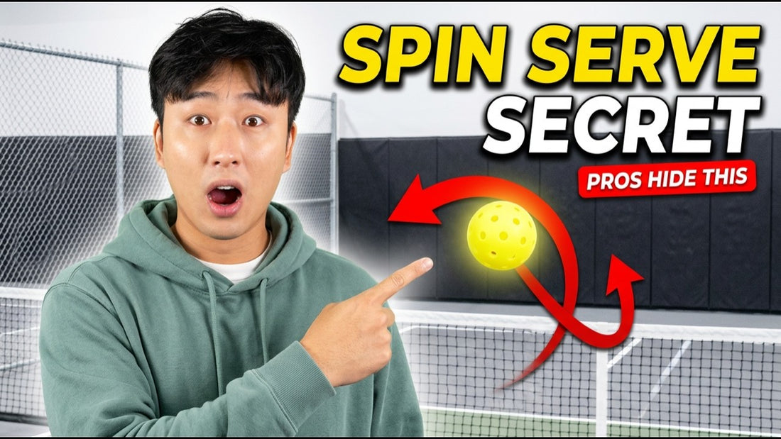 Develop a Spin Serve in Pickleball: 3 Essential Steps