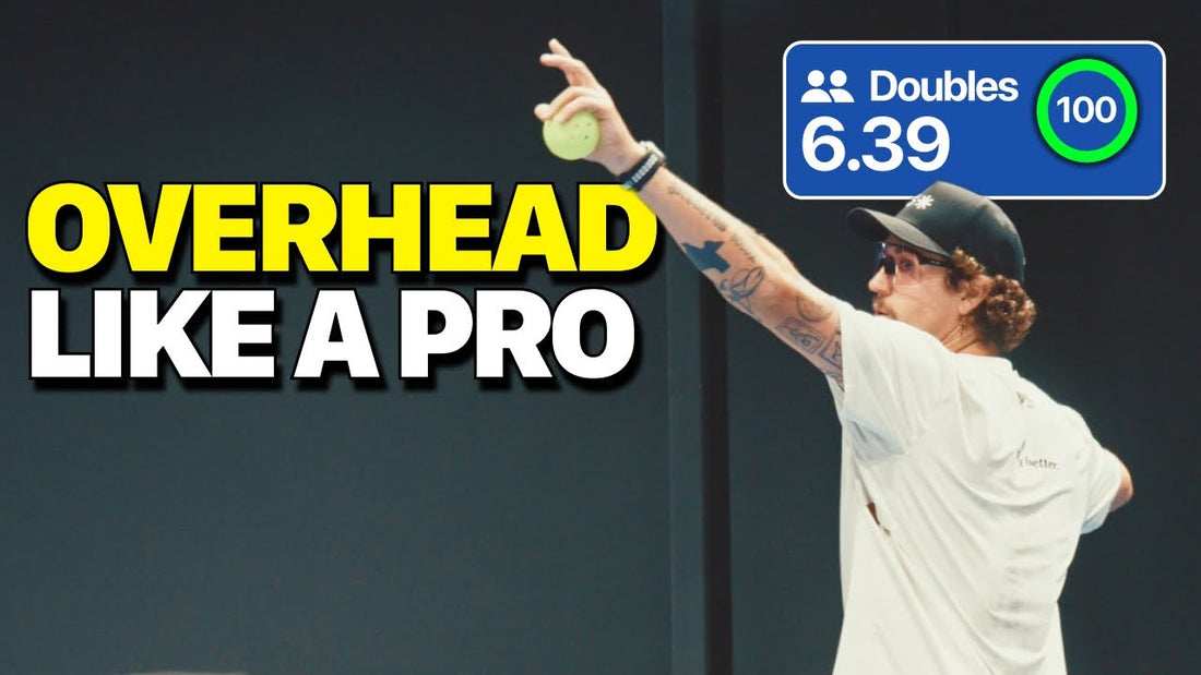 Use This 3-Part Motion to Master Overhead Smashes in Pickleball