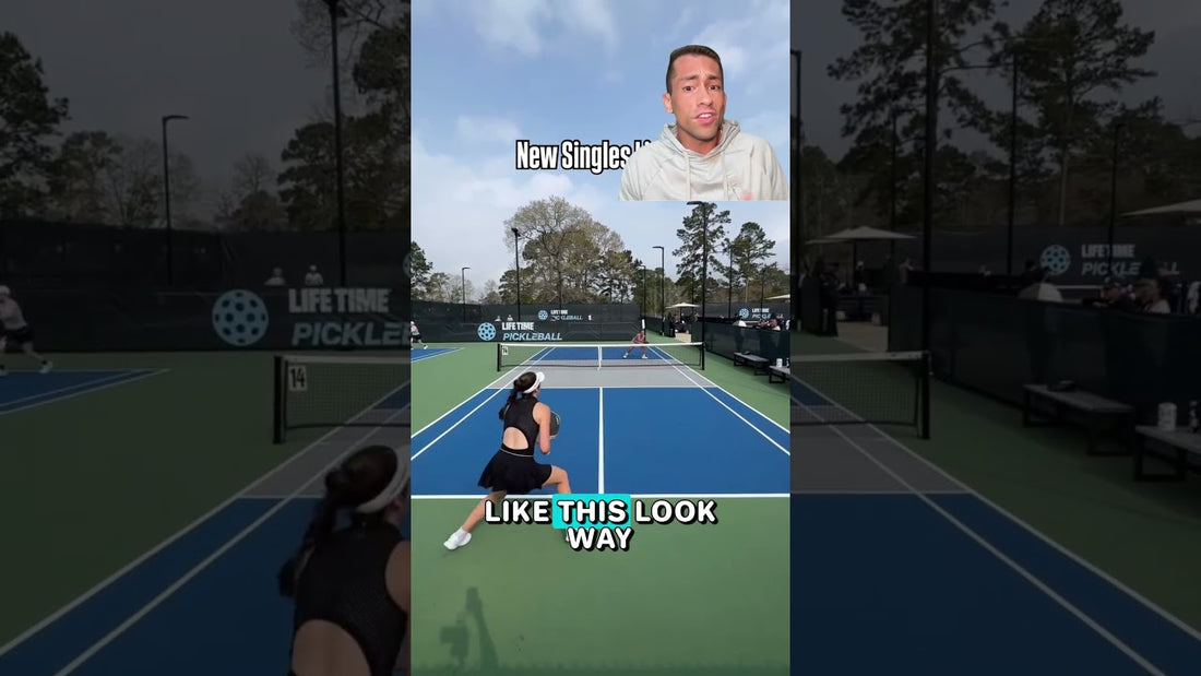 Opinion: The Narrower Singles Courts Might Actually Save Pickleball
