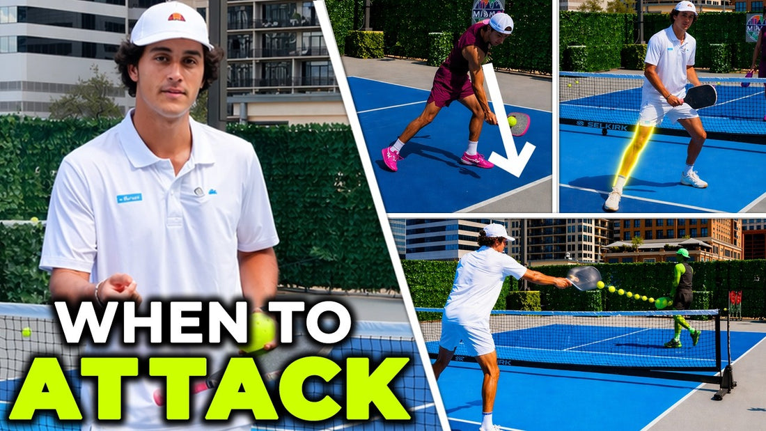 Kitchen Line Aggression: When to Attack in Pickleball