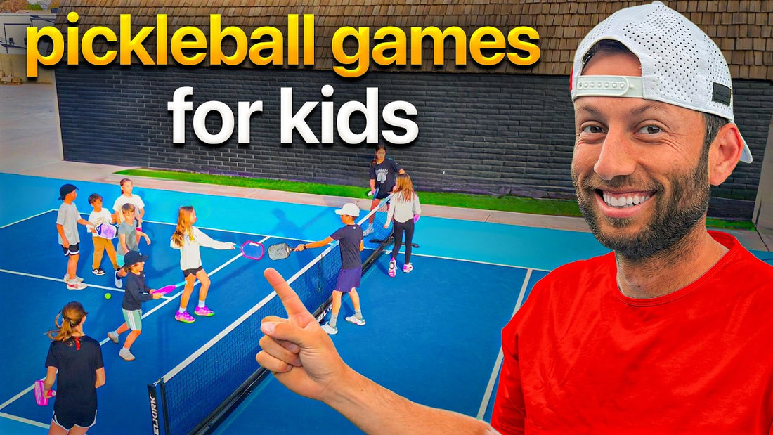 3 Fun Pickleball Games for Big Groups of Kids