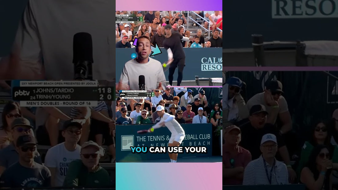 Ben Johns Just Changed His Pickleball Serve — Maybe You Should Too