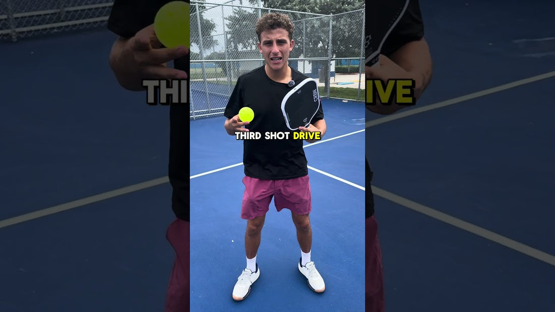 Exactly When to Hit a Third Shot Drop in Pickleball