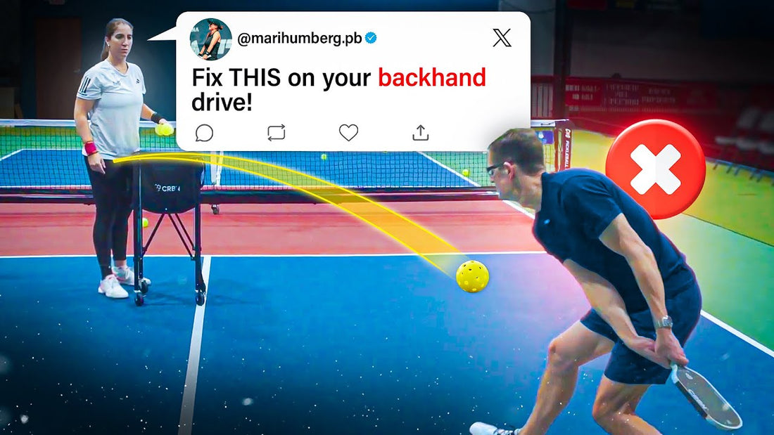 When, How & Why to Hit a Two-Handed Backhand Drive in Pickleball