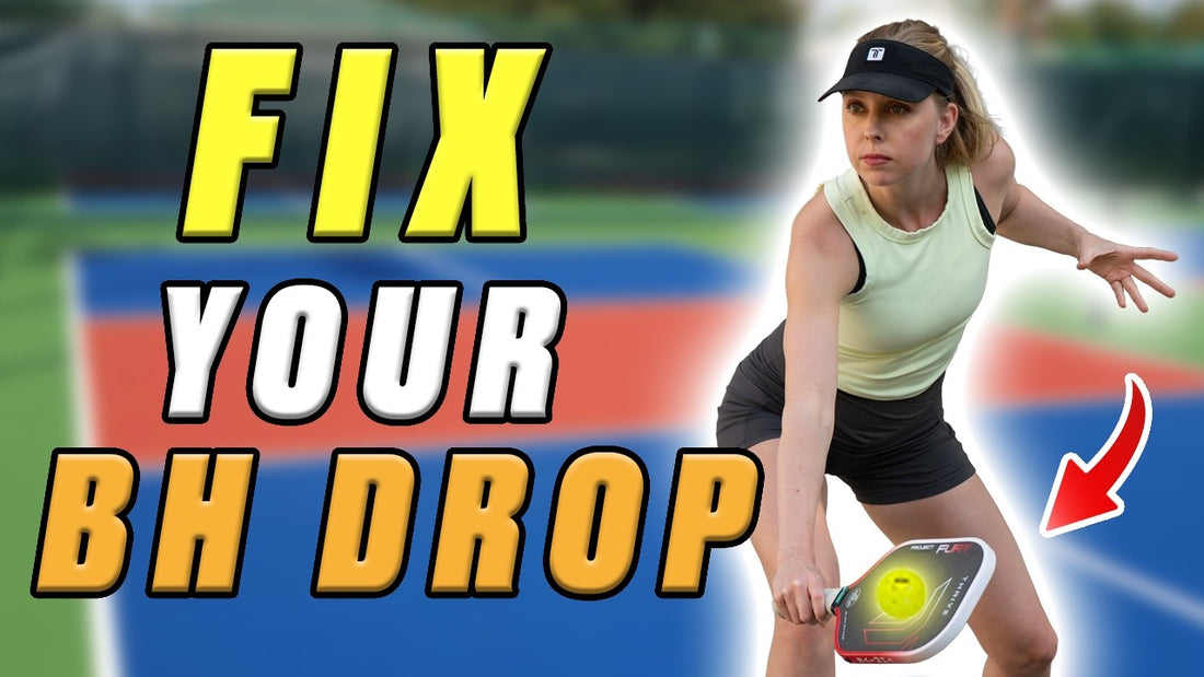 Pickleball's Backhand Drop: A Step-by-Step Guide