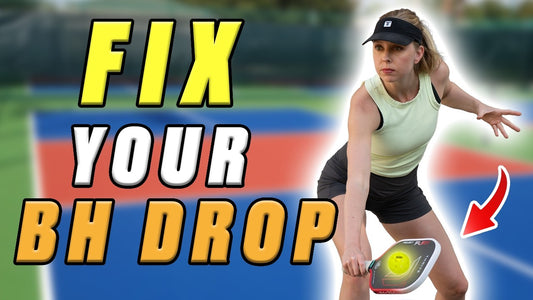 Pickleball's Backhand Drop: A Step-by-Step Guide
