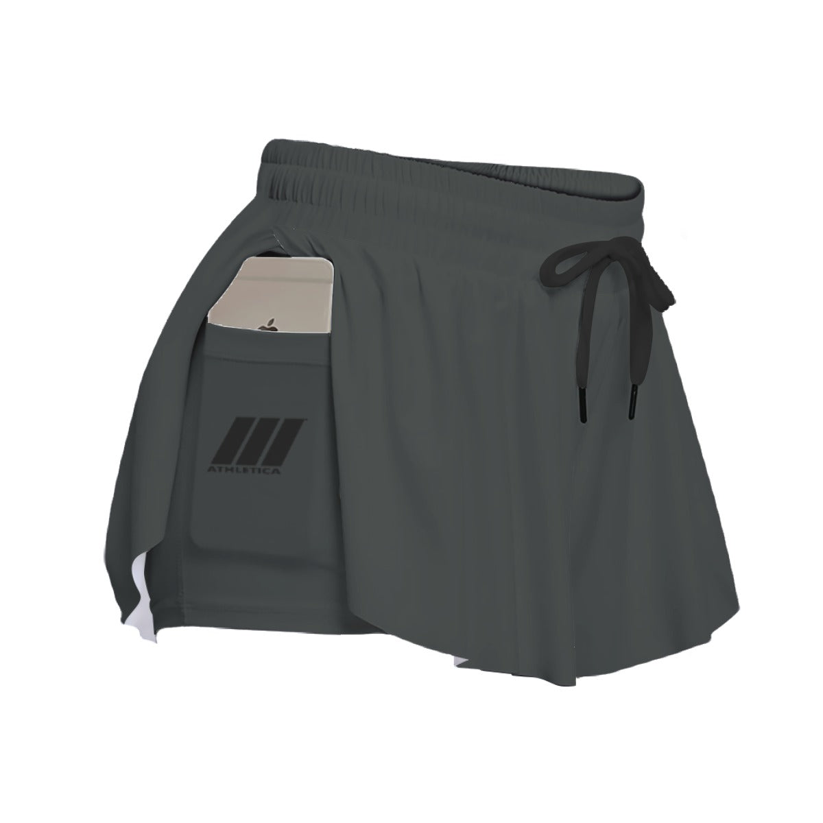 CROWN ATHLETICA /// Women's Skort (CHARCOL)