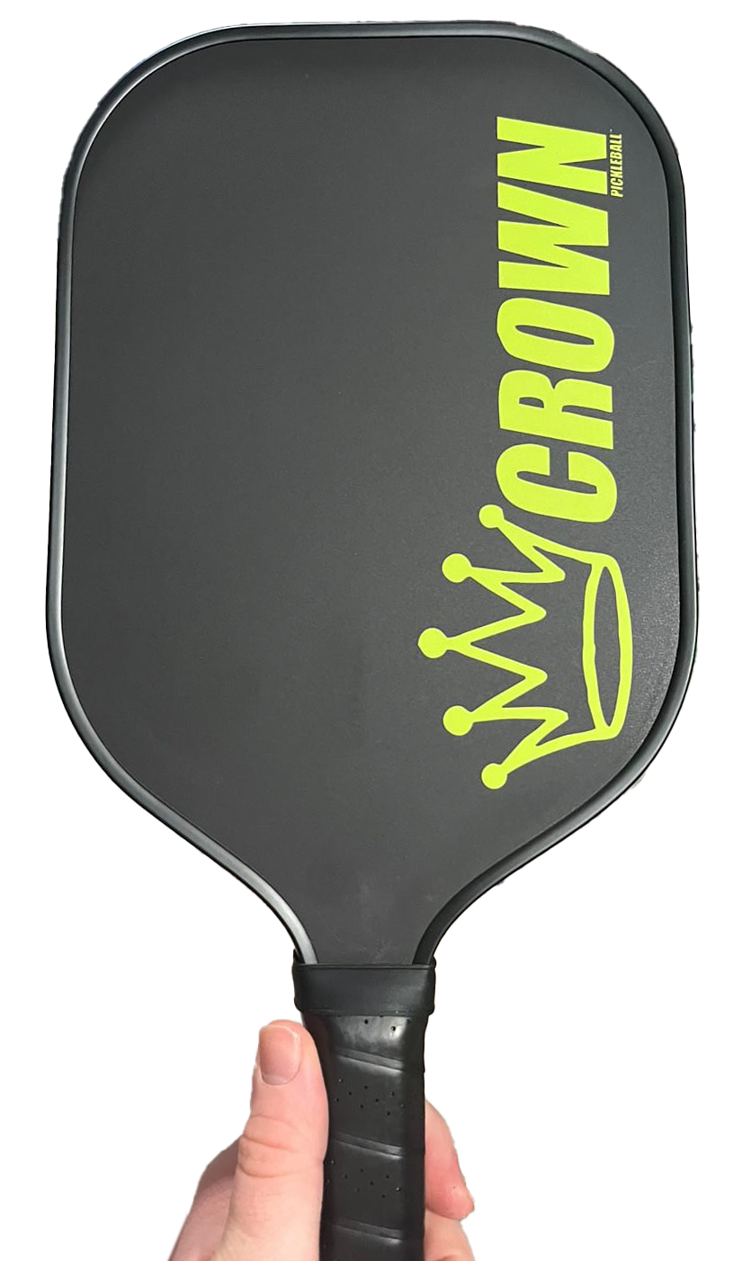 CROWN PICKLEBALL - Carbon Blade 13 (BLACK Paddle)