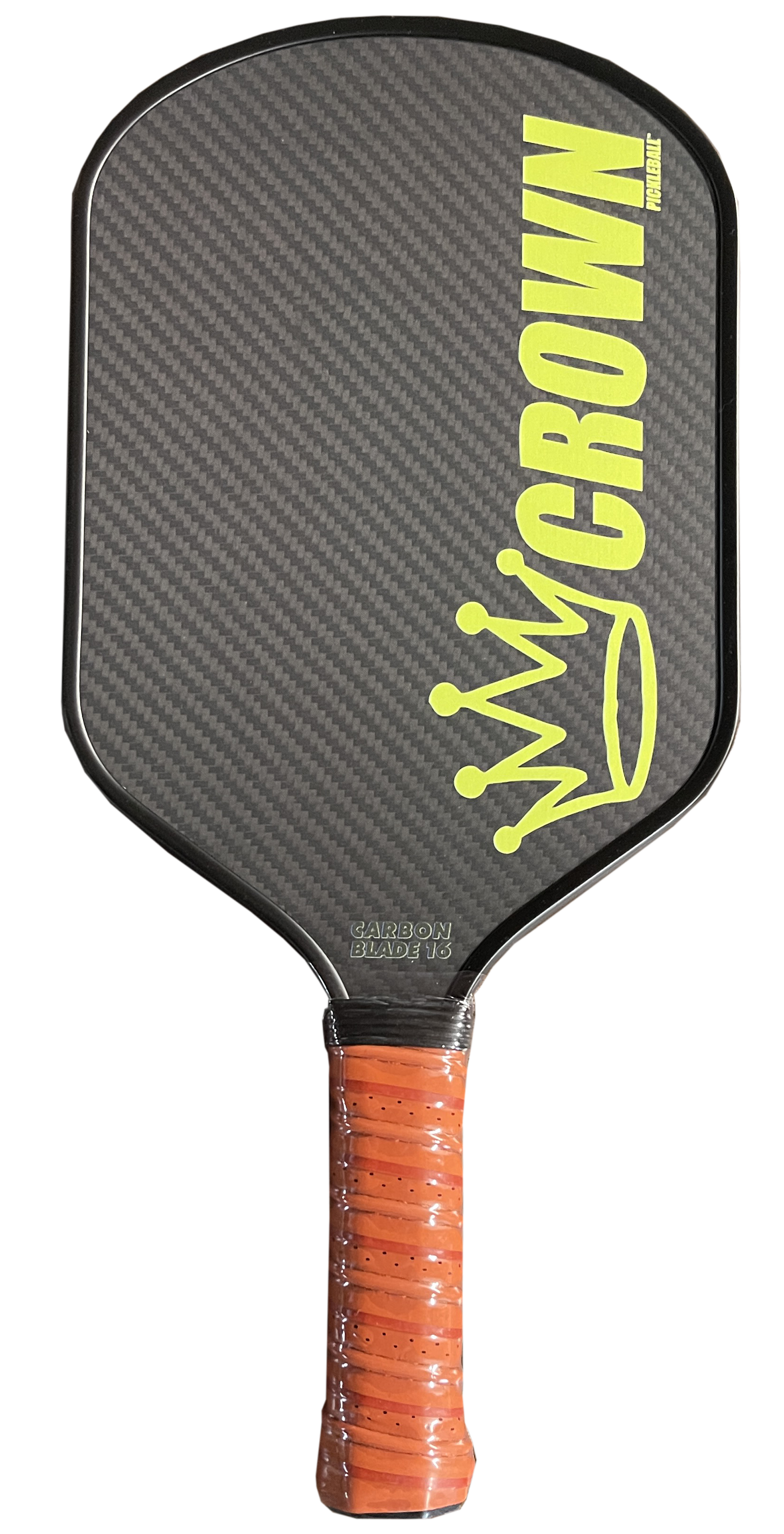 CROWN PICKLEBALL - Carbon Blade 16 (BLACK Paddle)