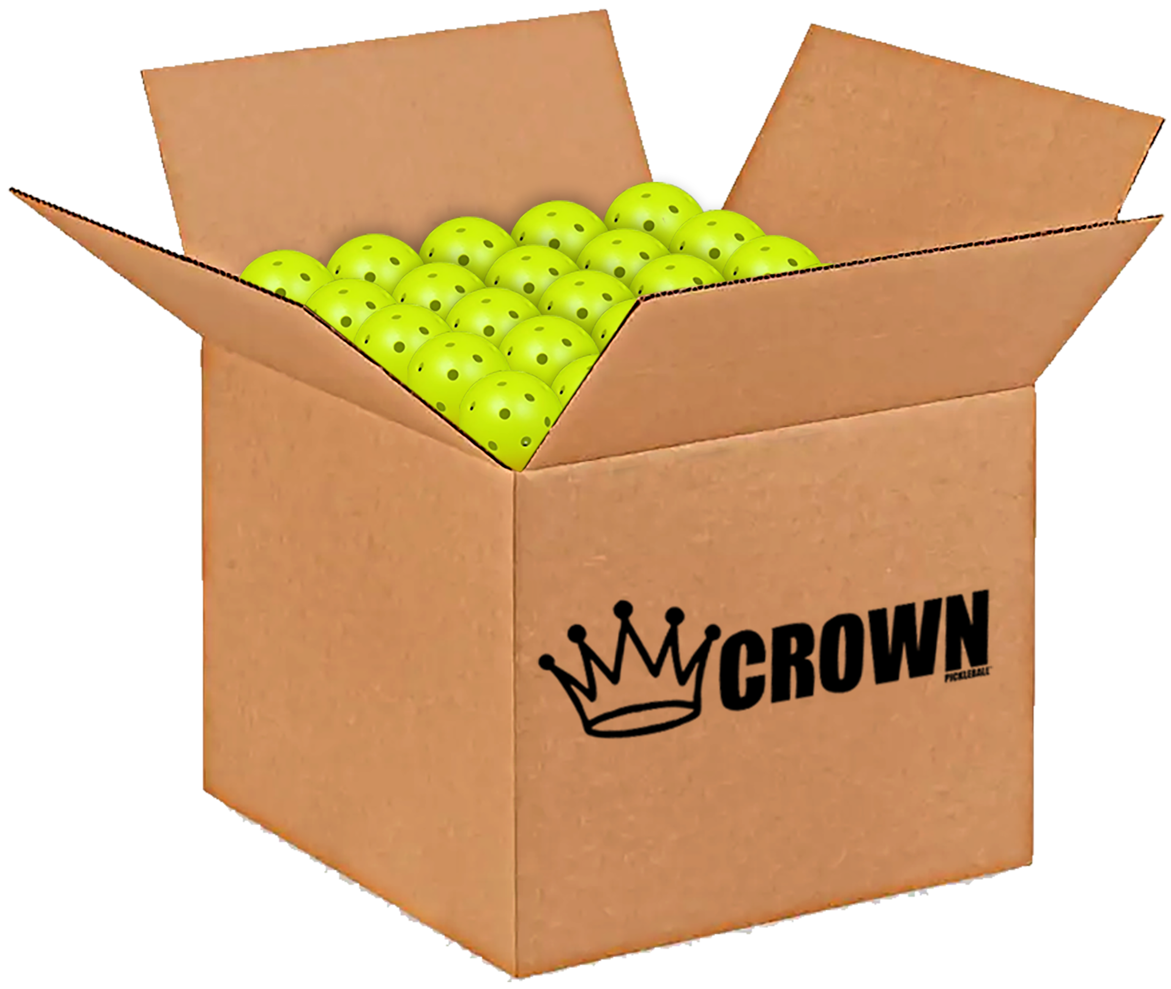 CROWN PICKLEBALL OUTDOOR BALL 100-PACK