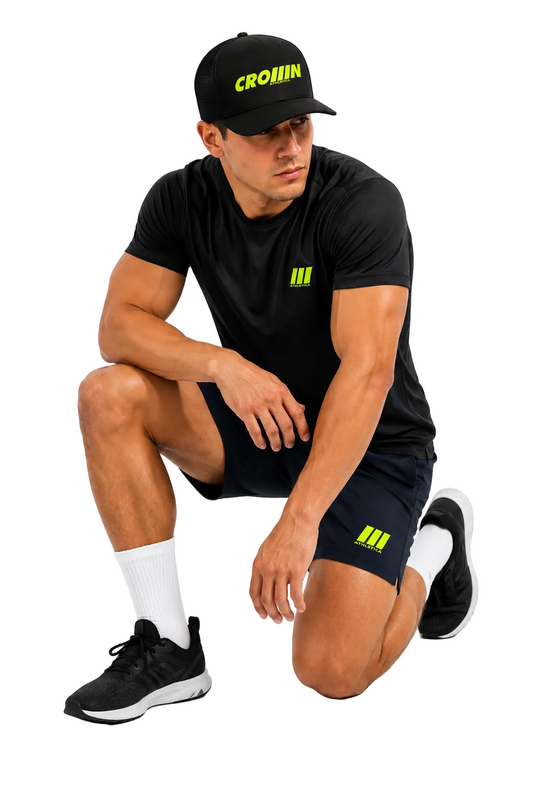 CROWN ATHLETICA /// Foam Trucker Hat (BLACK)
