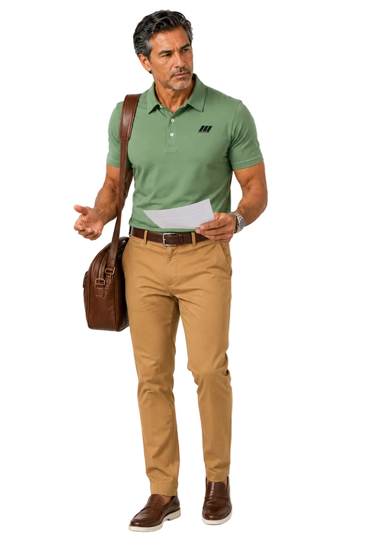 CROWN ATHLETICA /// Performance Polo (GREEN)