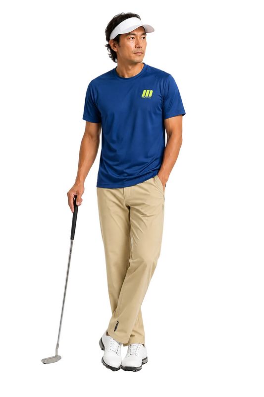 CROWN ATHLETICA™ /// Logo Shirt (BLUE)