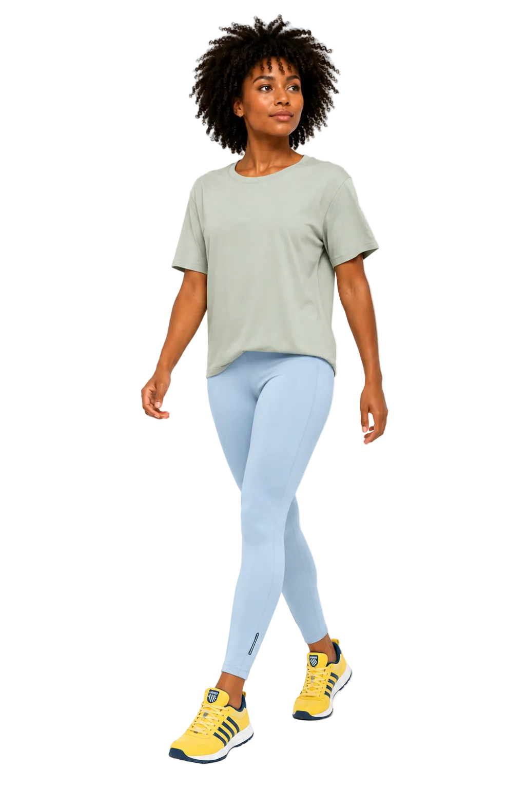 CROWN ATHLETICA /// Women's Leggings (BLUE)
