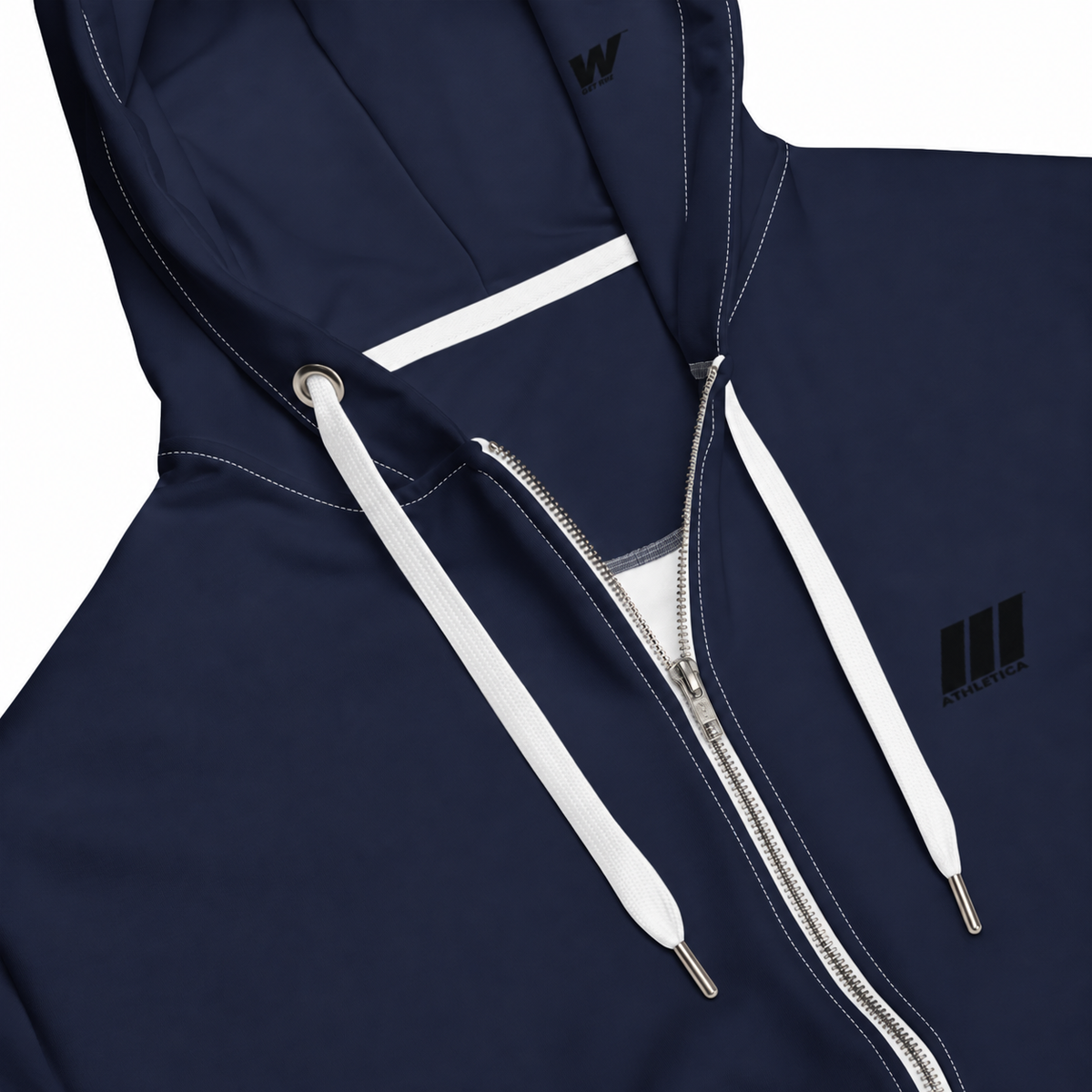 CROWN ATHLETICA™ /// Fleece Hoodie (NAVY)