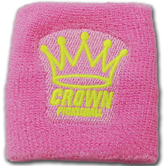 CROWN PICKLEBALL - Wrist Band (Pink/Yellow)