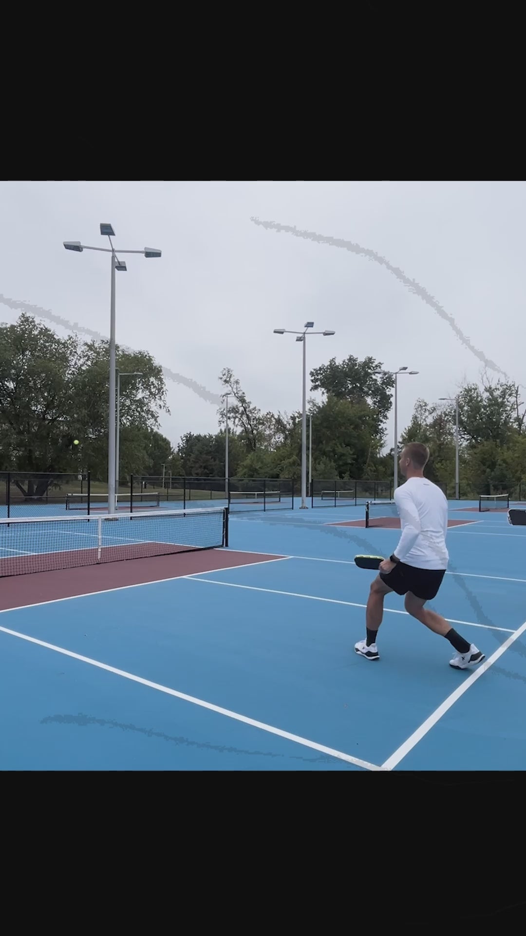 CROWN PICKLEBALL - Carbon Blade 14 V3 (BLACK)