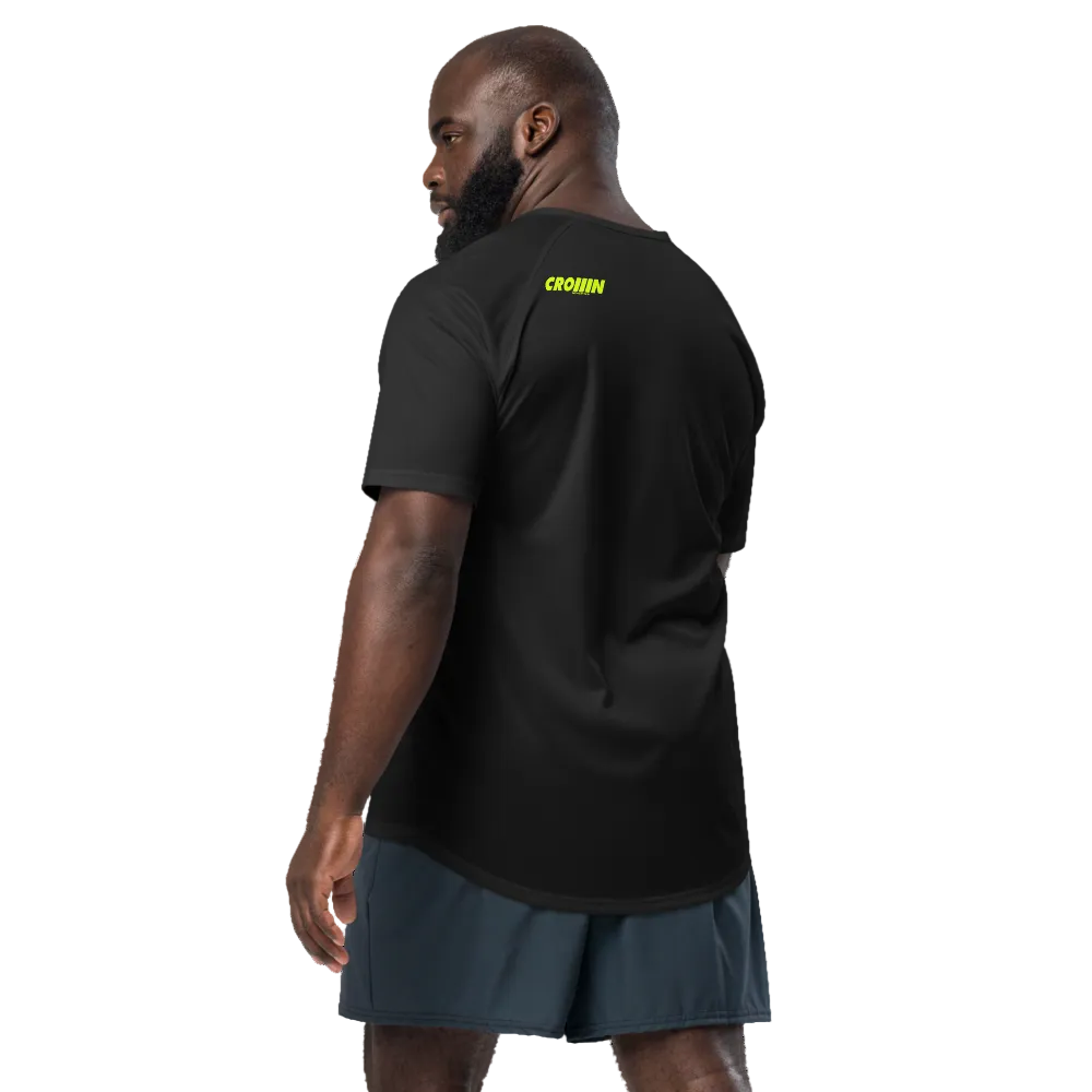 CROWN ATHLETICA /// Logo Shirt (BLACK)