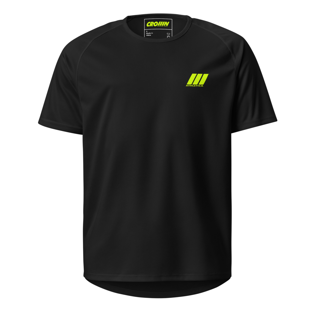 CROWN ATHLETICA /// Logo Shirt (BLACK)