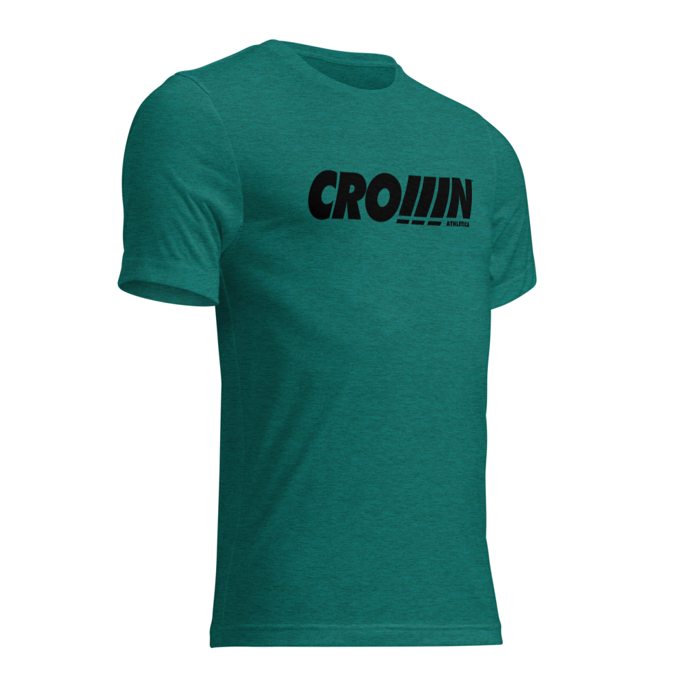 CROWN ATHLETICA /// Cross-chest Logo Shirt (SEA)