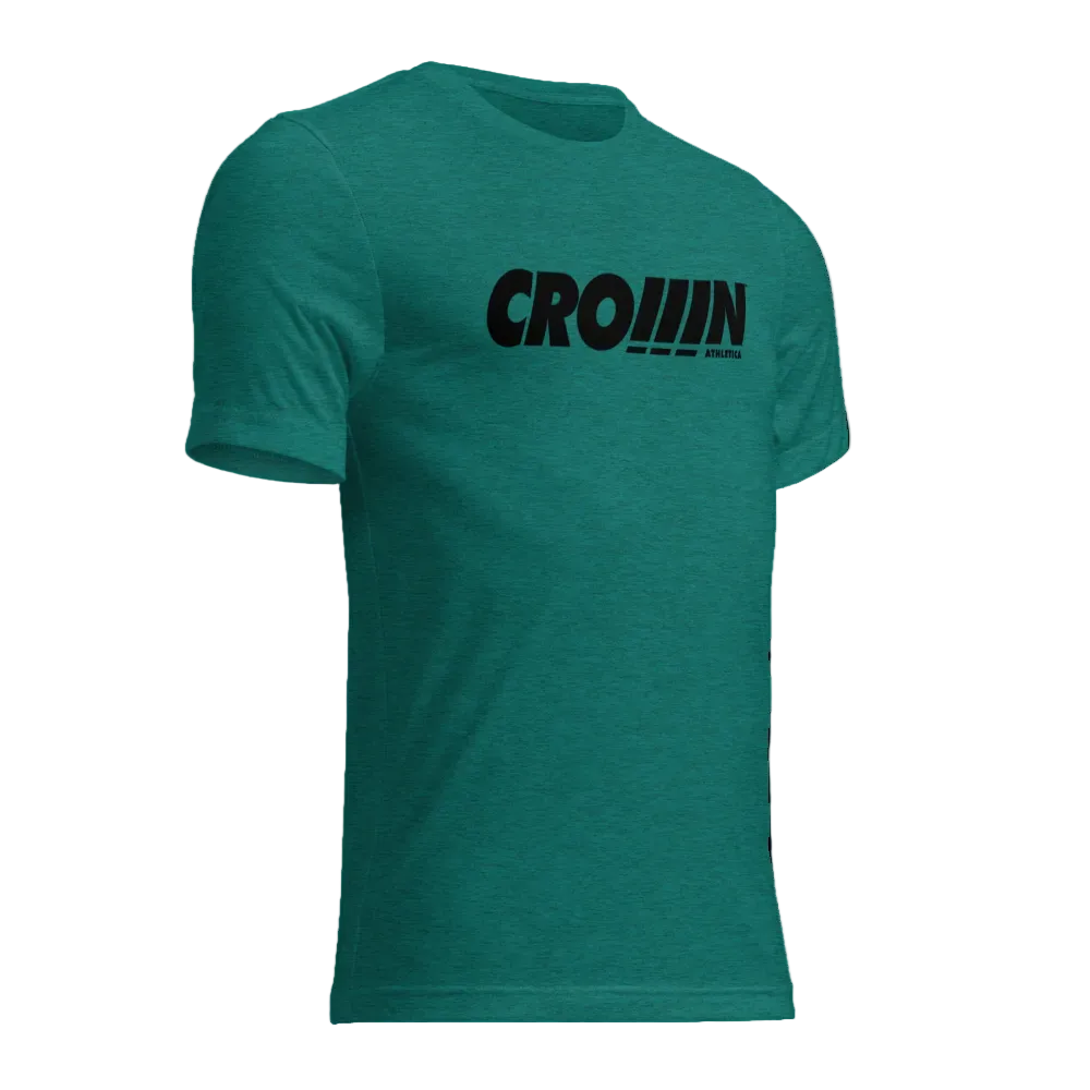 CROWN ATHLETICA /// Cross-chest Logo Shirt (SEA)